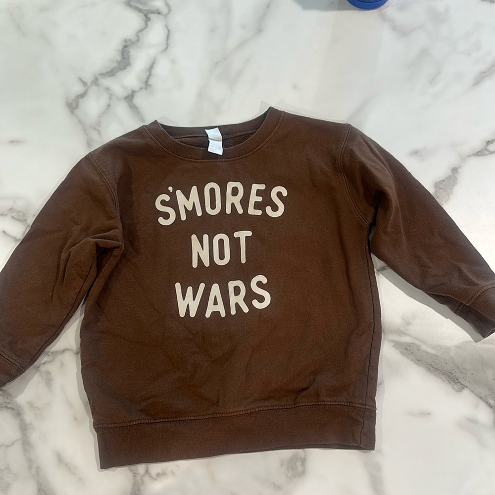 The Wishing Elephant Sweatshirt - S’mores Not Wars